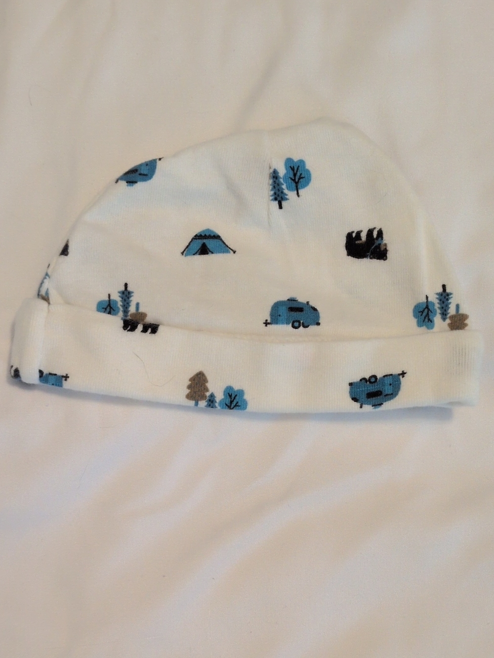 Carter's Newborn Onesie Lot Camping Major Cutie Little Brother - Picture 9 of 9